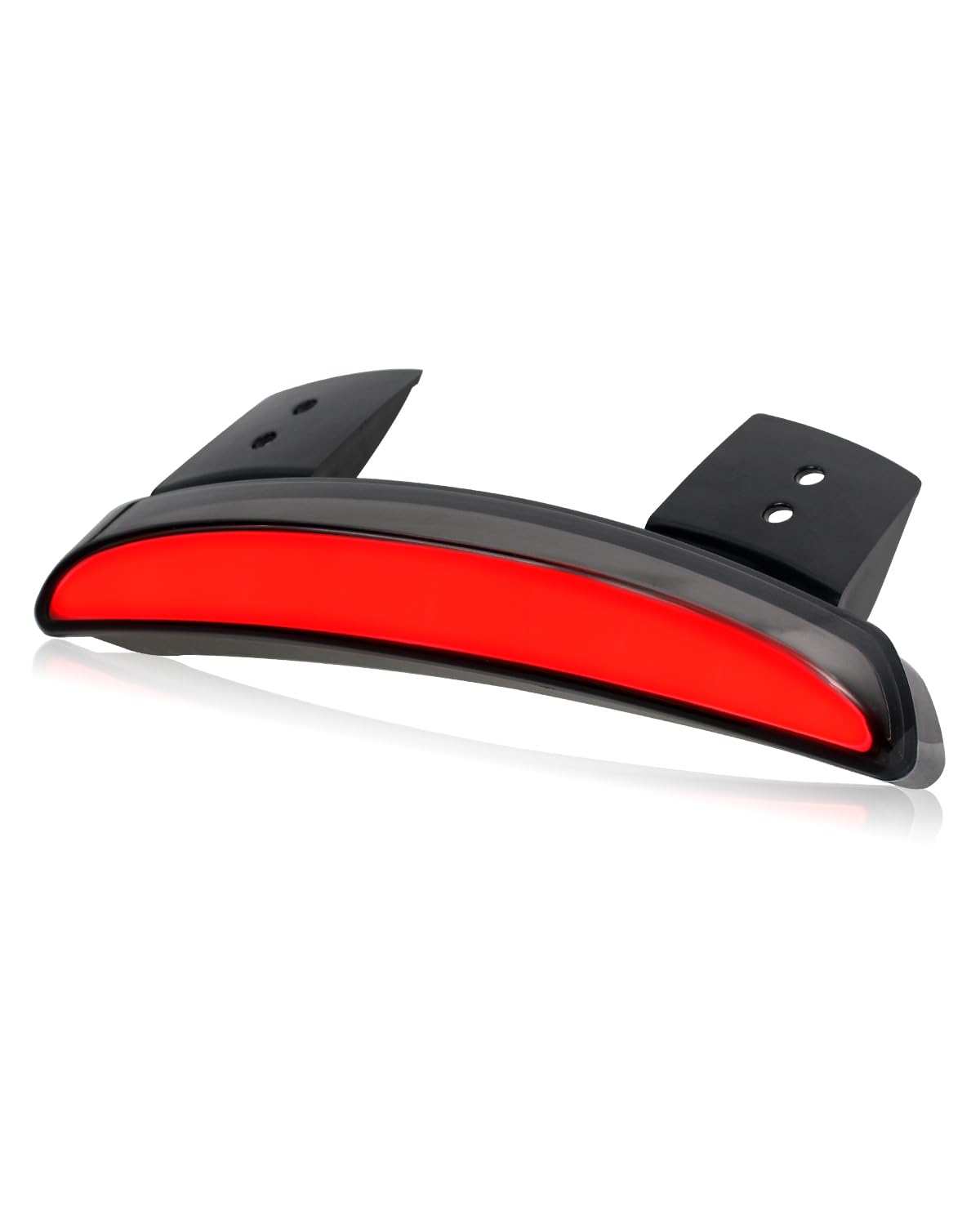 QUASCO Motorcycle Chopped Rear Fender Edge LED Diffused Brake Tail Light Turn Signals Taillight Compatible with Harley Sportster