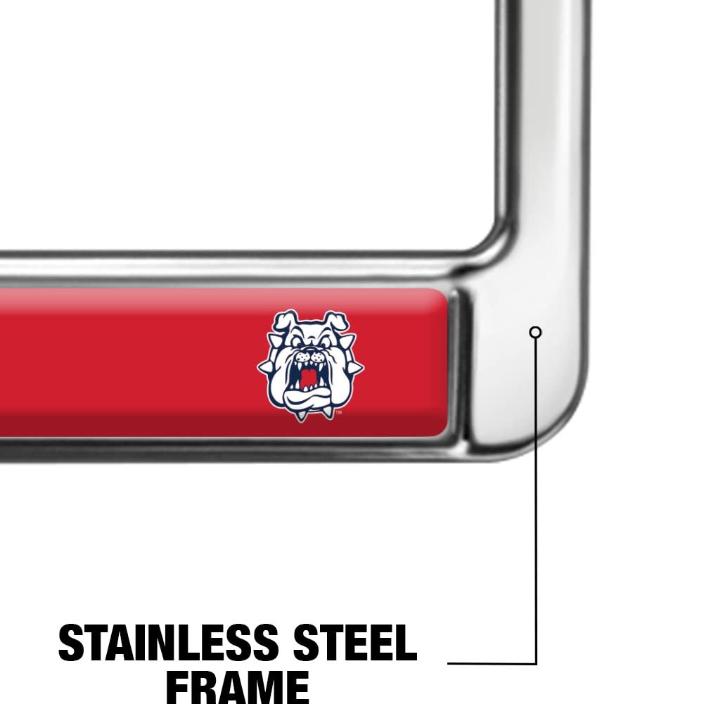 Fresno State Alumni Design Full Size Standard License Plate Metal Frame