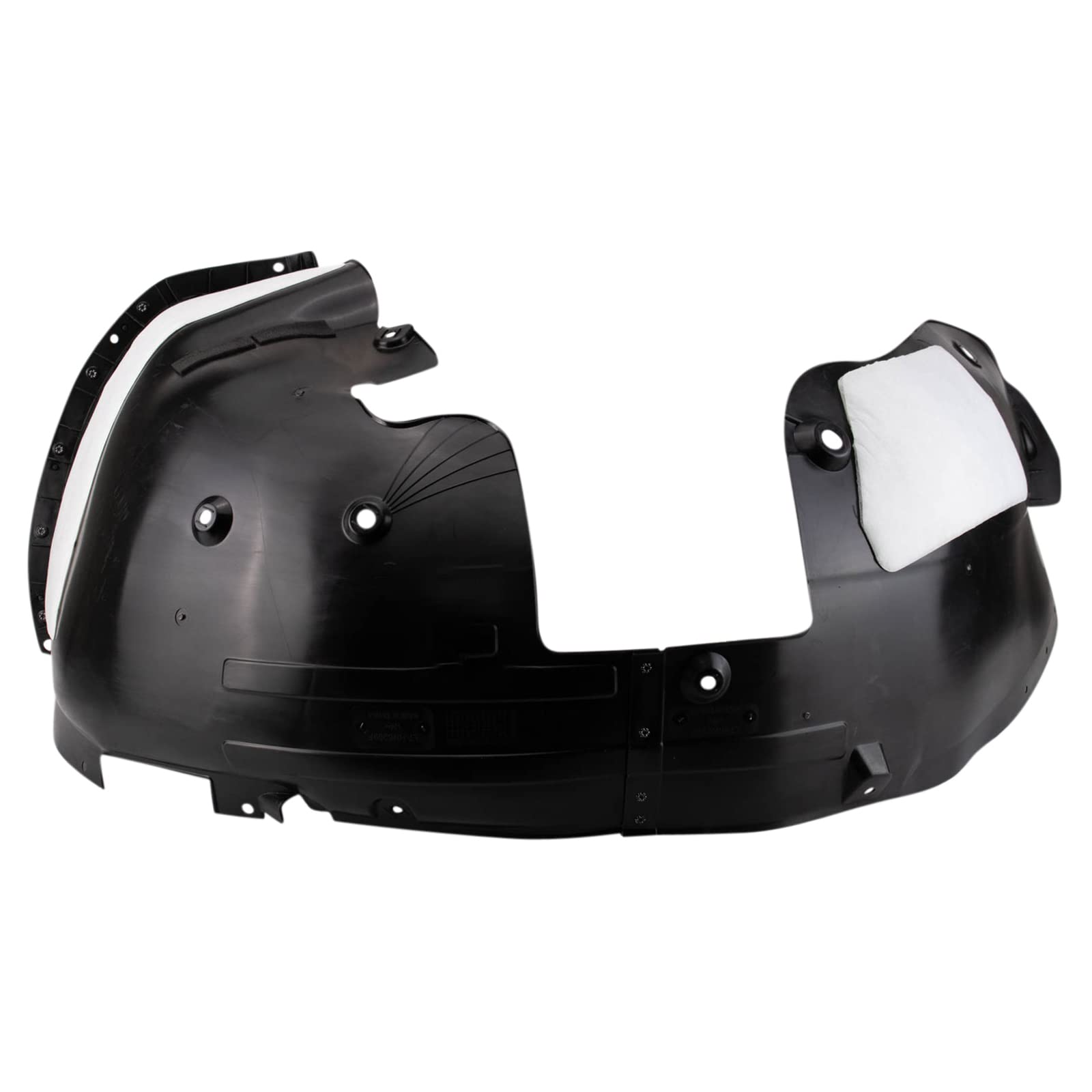 Trq Front Inner Fender Liner Set Compatible With 2019-2020 Hyundai Santa Fe Hy1248172 Hy1249172