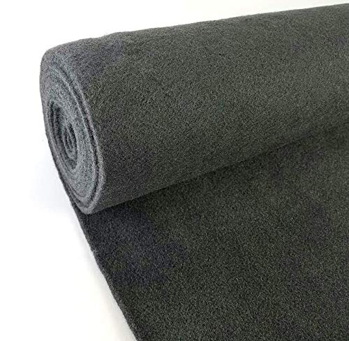 Absolute C20Gr 20-Feet Long By 4 Feet Wide, 80 Square Feet Gray Carpet For Speaker Sub Box Carpet Home, Auto, Rv, Boat, Marine, 