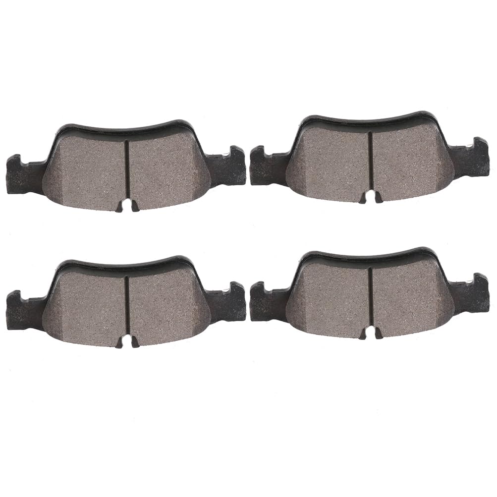 Scitoo D986 Rear Semi-Metal Brake Pads Sets Fit For Mercedes-Benz Cl550 Cl600 Cls400 Cls550 E250 E350 E400 E550