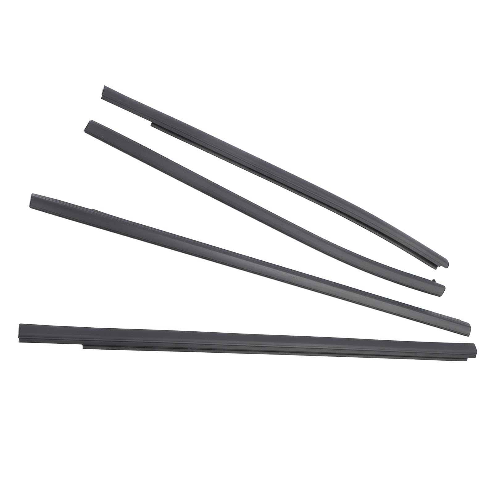 Car Door Window Weatherstrip For Ranger Px2 Px3 Wildtrak Xlt Xl, 4Pcs Car Outer Door Window Moulding Trim, Replace Ab3926201A38A