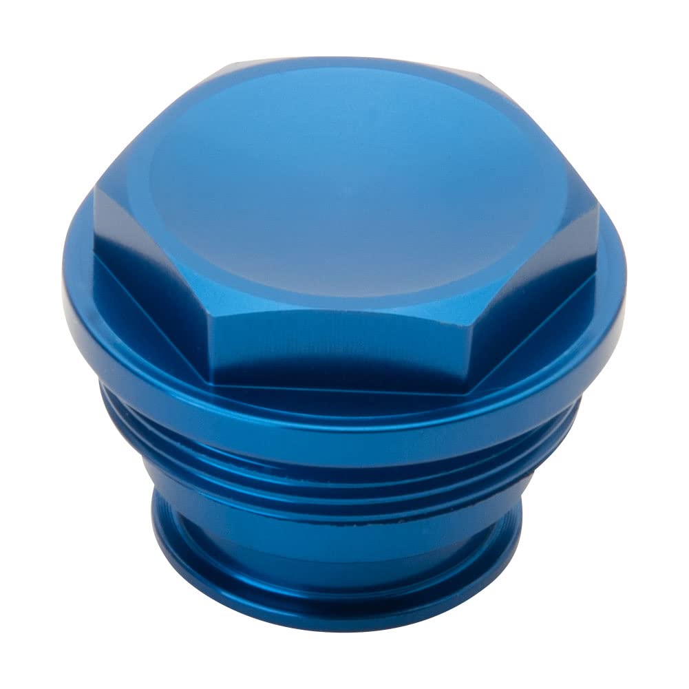 Tusk Anodized Rear Brake Reservoir Cap Blue Compatible with Husqvarna TE 300 2022-2023/FE 501 2022-2024/TE 150 22-2025