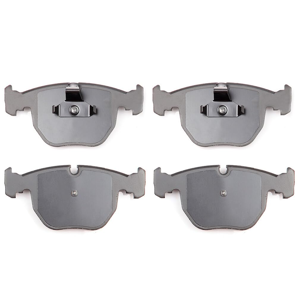 Cciyu D681 Front Ceramic Disc Brake Pads Kit For Bmw 530I 01-03, 540I 97-03, 740I 95-01, 740Il 95-01, M5 00-03, X5 00-06, Range