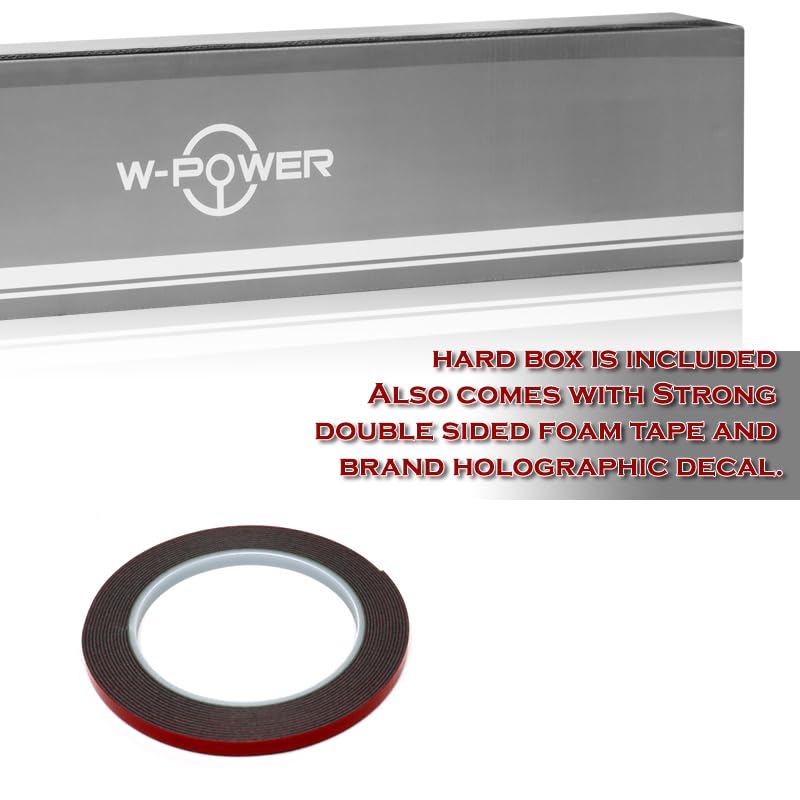 Stay-Tuned W-Power ABS Material V-Style Rear Trunk Lid Duckbill Spoiler Wing Compatible with 2021-2024 Acura TLX, Exterior Acces
