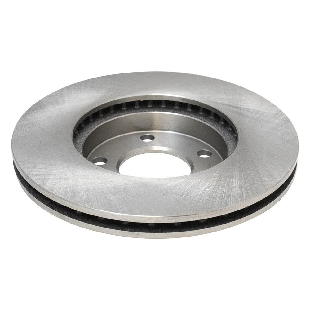 Trq Front Brake Rotors Set Vented Compatible With 2001-2007 Ford Escape 2001-2004 Mazda Tribute 2005-2007 Mercury Mariner