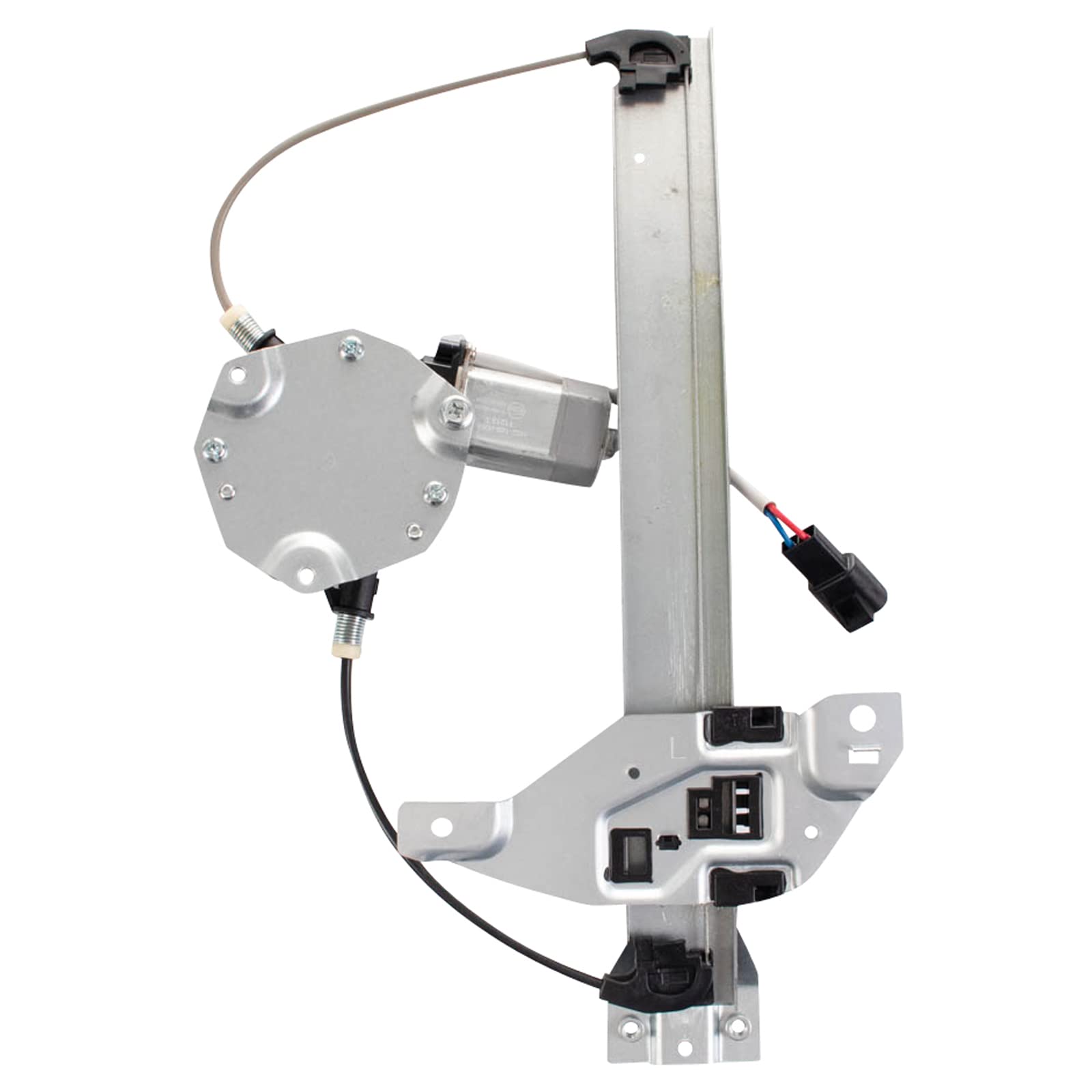 Trq Rear Left Power Window Regulator & Motor Assembly Drivers Side Compatible With 2006-2013 Chevrolet Impala 2014-2016 Impala L