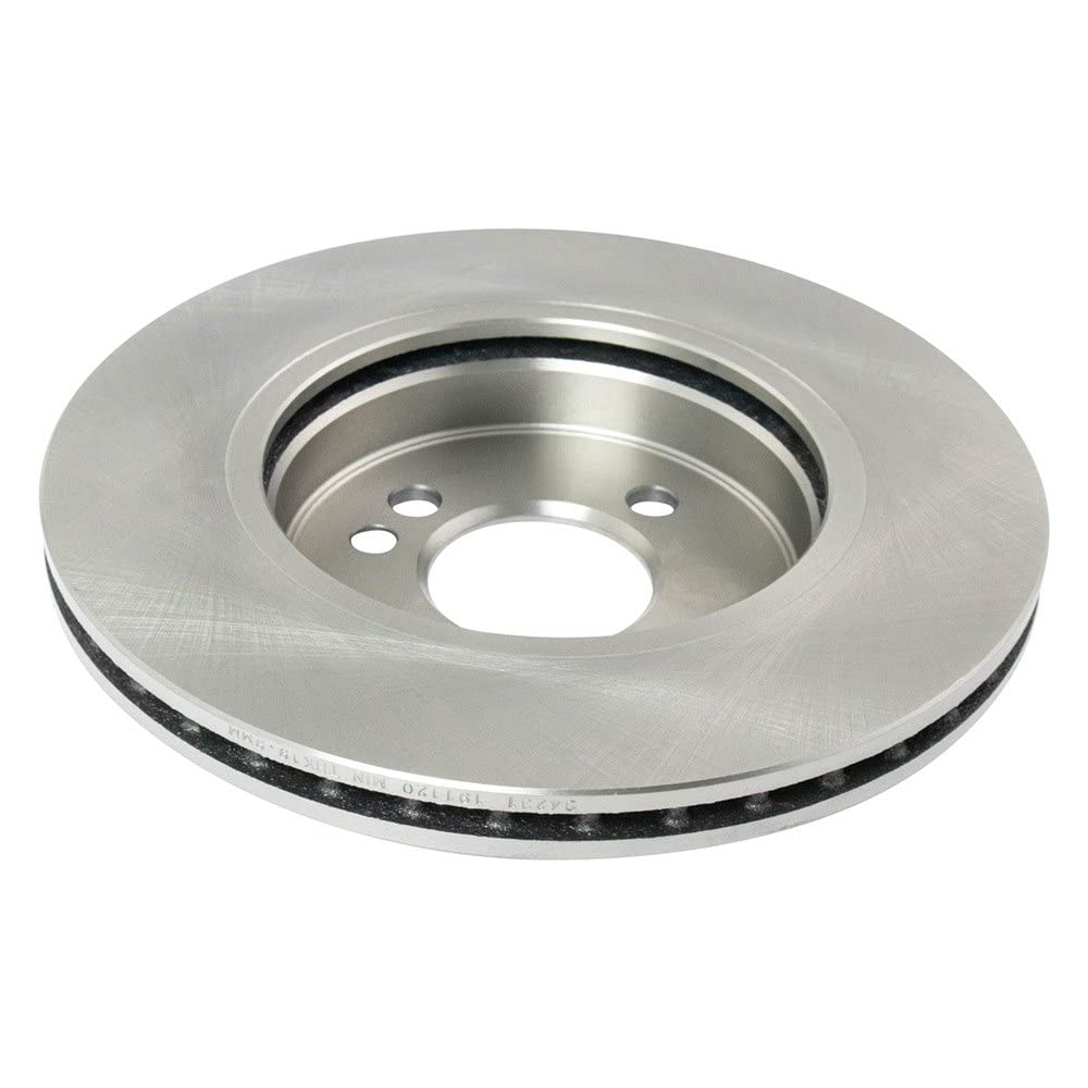 Trq Front Brake Rotors Set Vented Compatible With 2002-2006 Mini Cooper