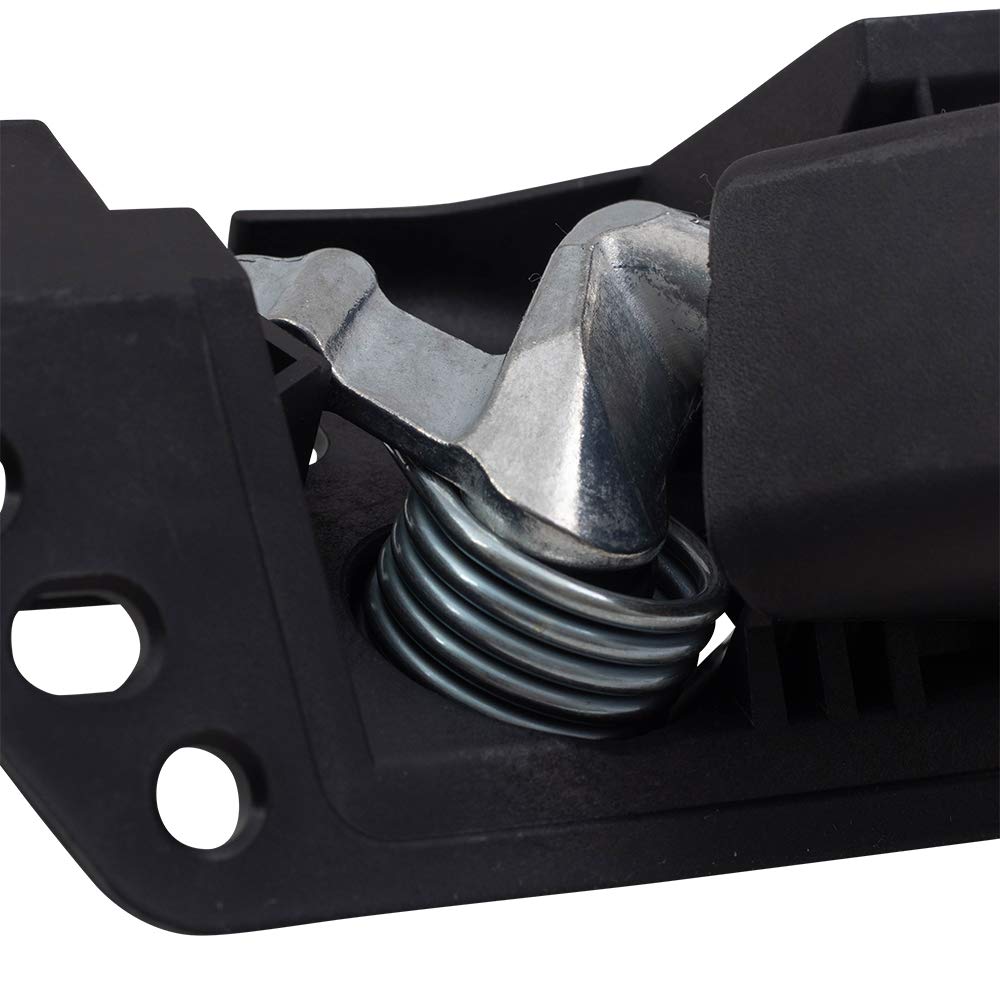 Brock Replacement Passenger Side Inside Door Handle Repair Kit With Lever, Base & Hardware Compatible With 2007-2013 Silverado 1