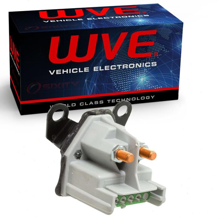 Wells WVE Diesel Glow Plug Relay compatible with Chevrolet Blazer C10 C10 Suburban C1500 C20 C20 Suburban C2500 C30 C3500 G 6.2L