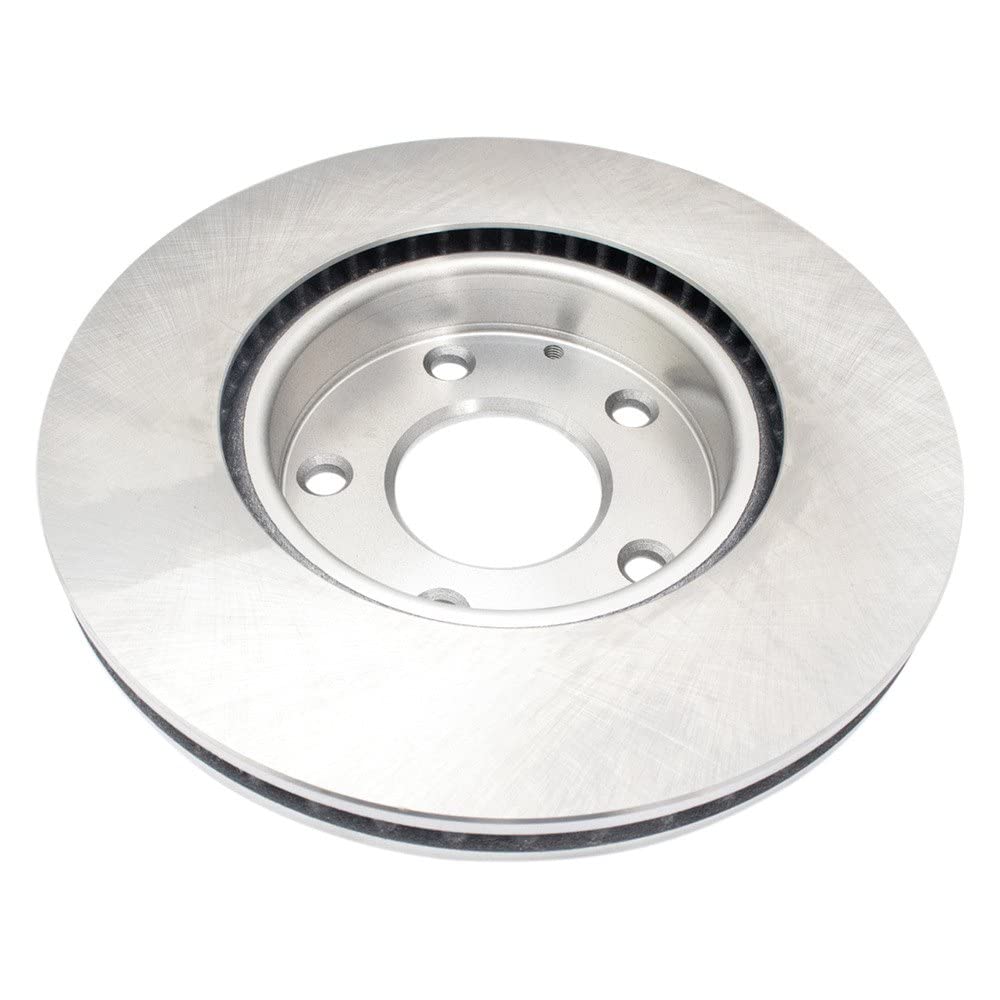 Trq Front Brake Rotors Set Vented Compatible With 2019-2024 Mazda 3