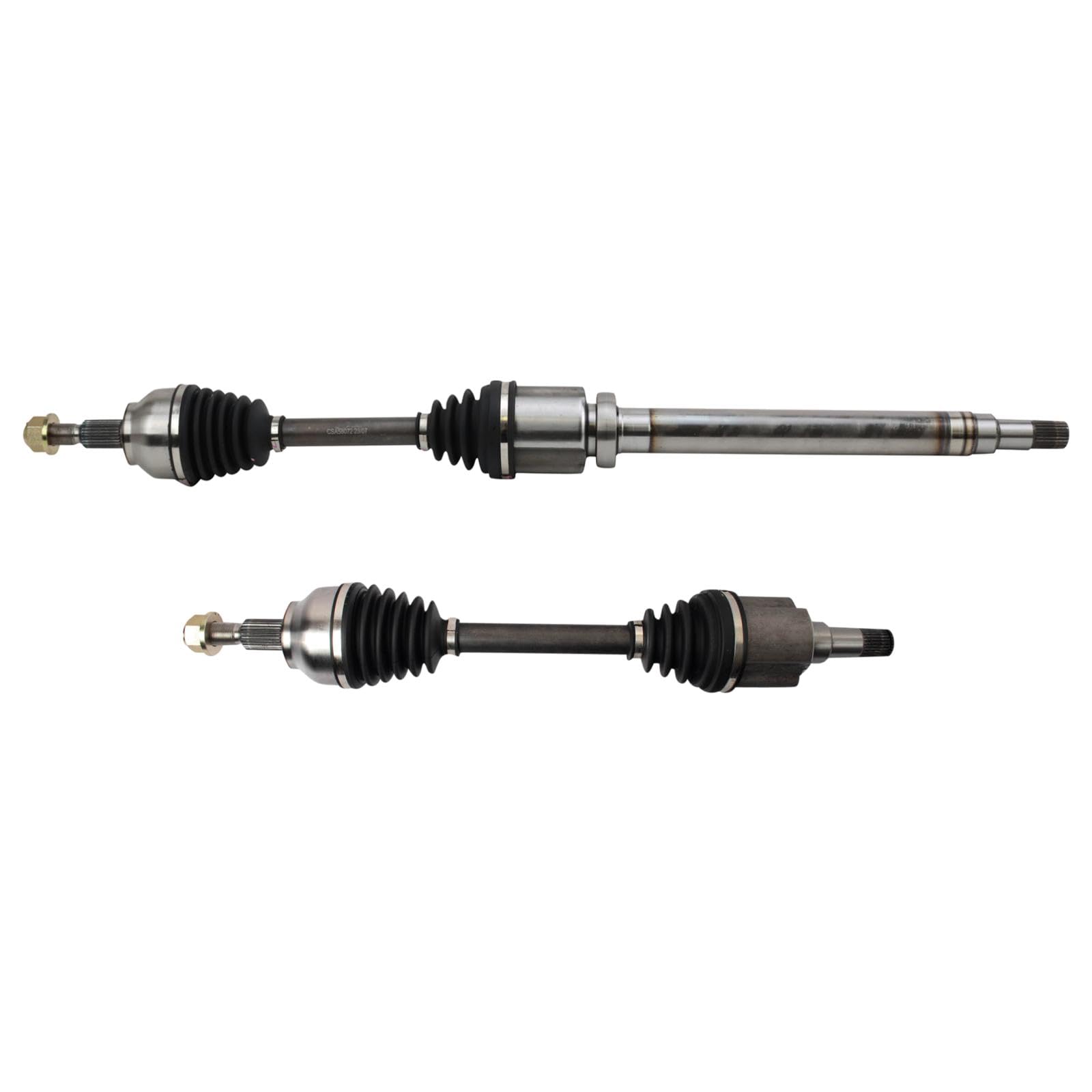 Trq Front Cv Axle Shaft Assembly Set Compatible With 2013-2018 Ford Focus