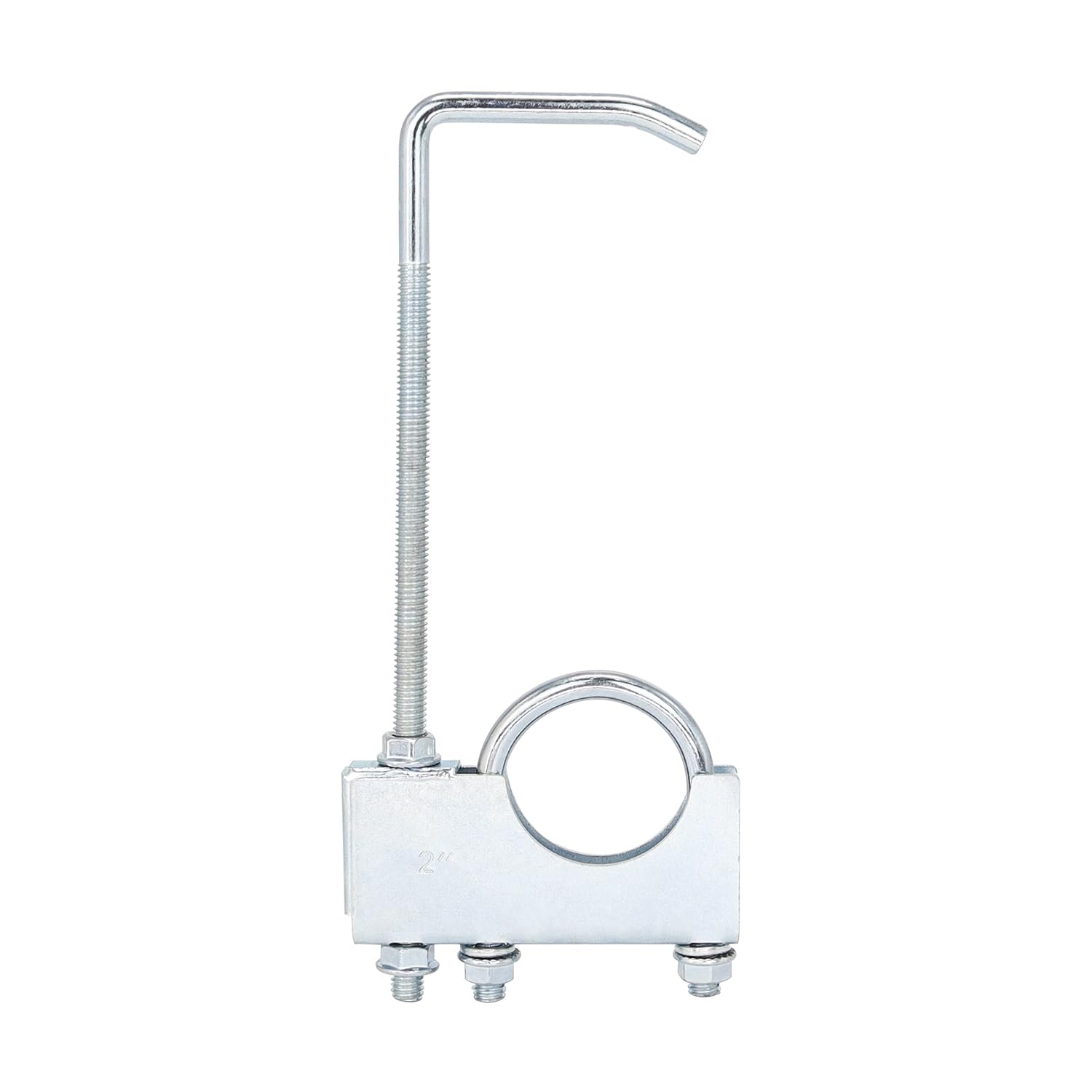 Scottchen Pro Exhaust Clamp With Hanger Fit 2.5' Exhaust Pipe, Exhaust System Hanger Exhaust Hanger