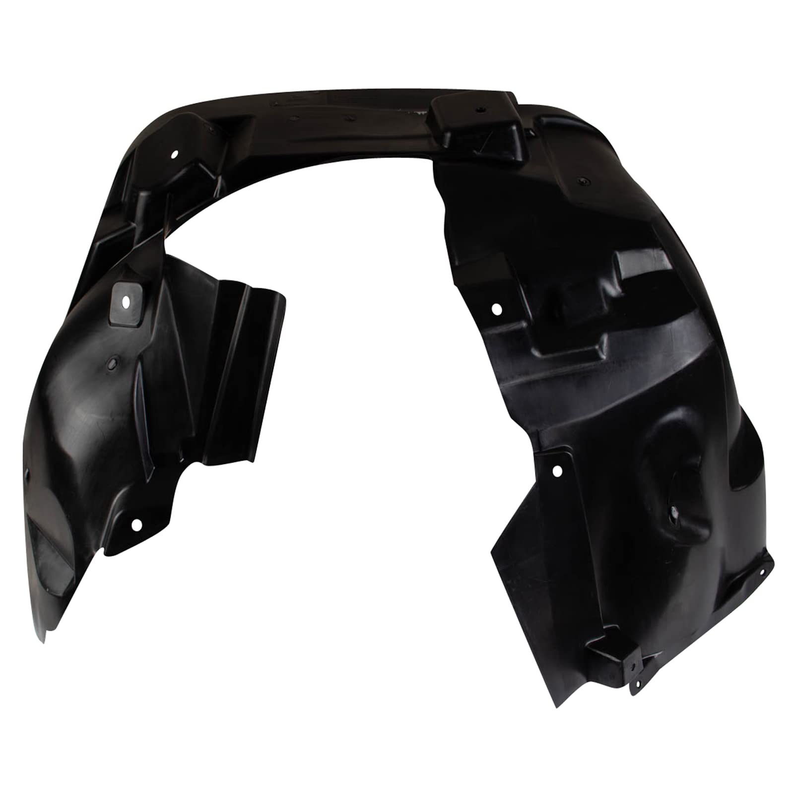 Trq Front Inner Fender Liner Set Compatible With 2017 Jeep Compass Ch1248189 Ch1249160