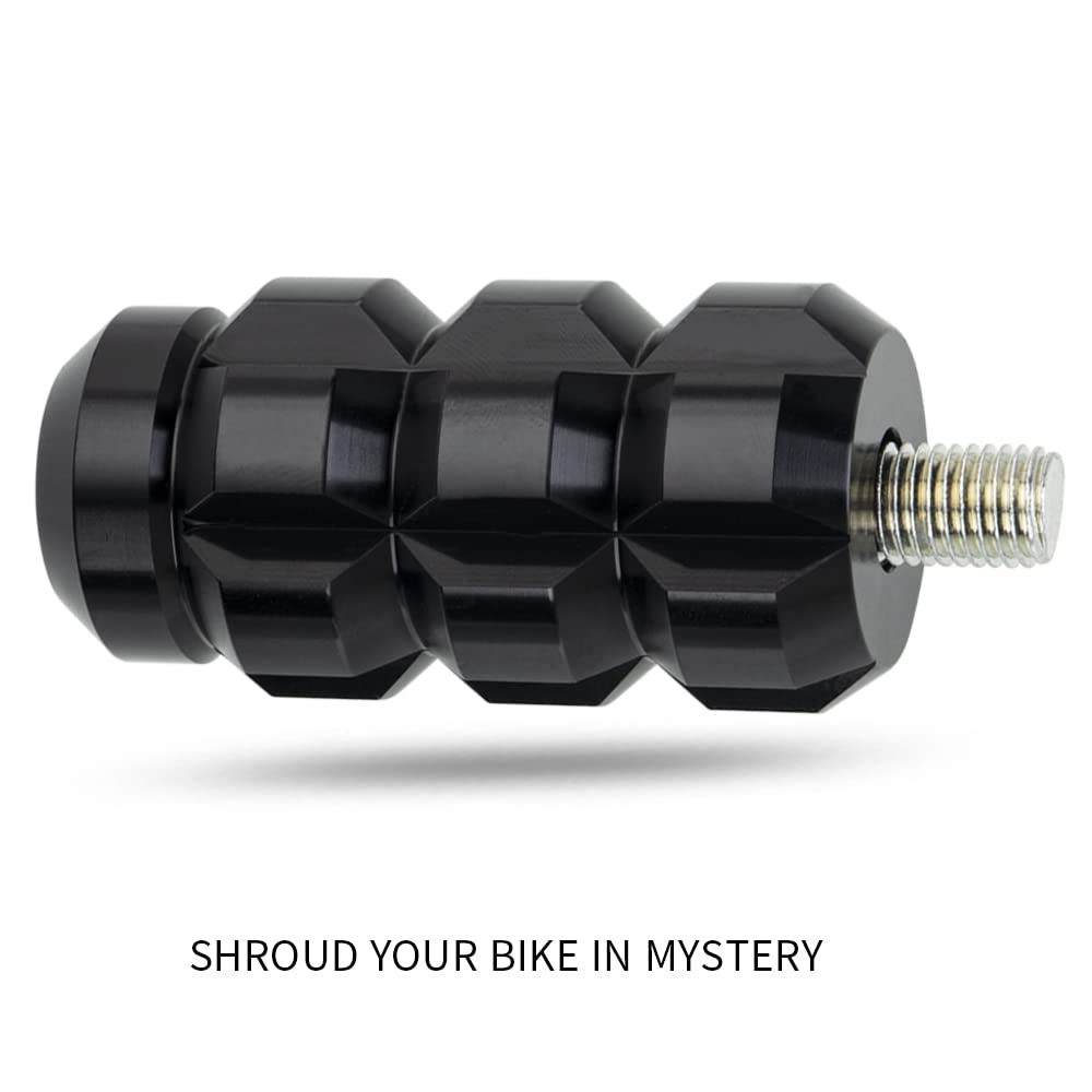 KICRY Motorcycle Shifter Peg with Raised Knobs Black Lever Foot Shift Pegs Compatible with Harley Davidson Street Glide Road Kin