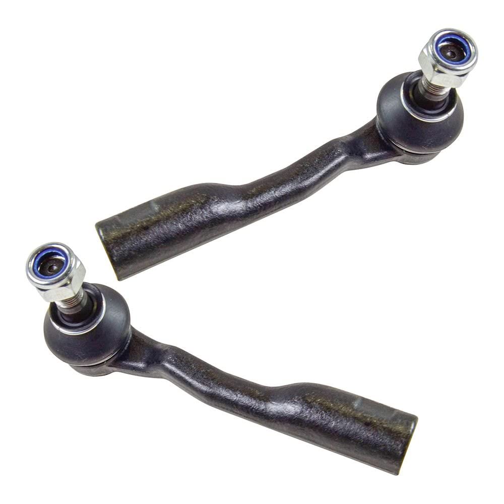 TRQ Front Outer Tie Rod Set Compatible with 2001-2002 Toyota Sequoia 2000-2002 Tundra
