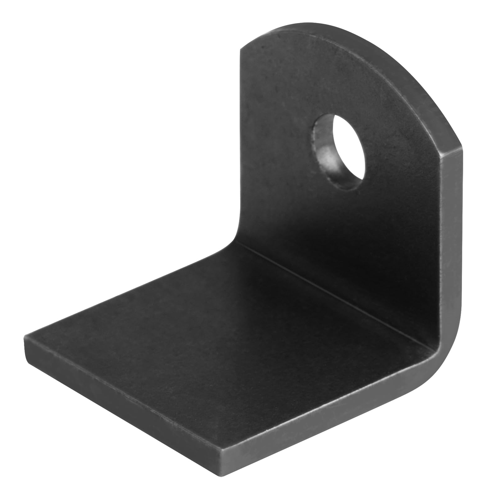 heneng 10 Pcs Weld Tab Bent with 3/8 Hole, 9 Gauge, Weldable L Shaped Tabs for Handrails, Trailers, 1-1/2 x 1-5/8 x 1-5/8