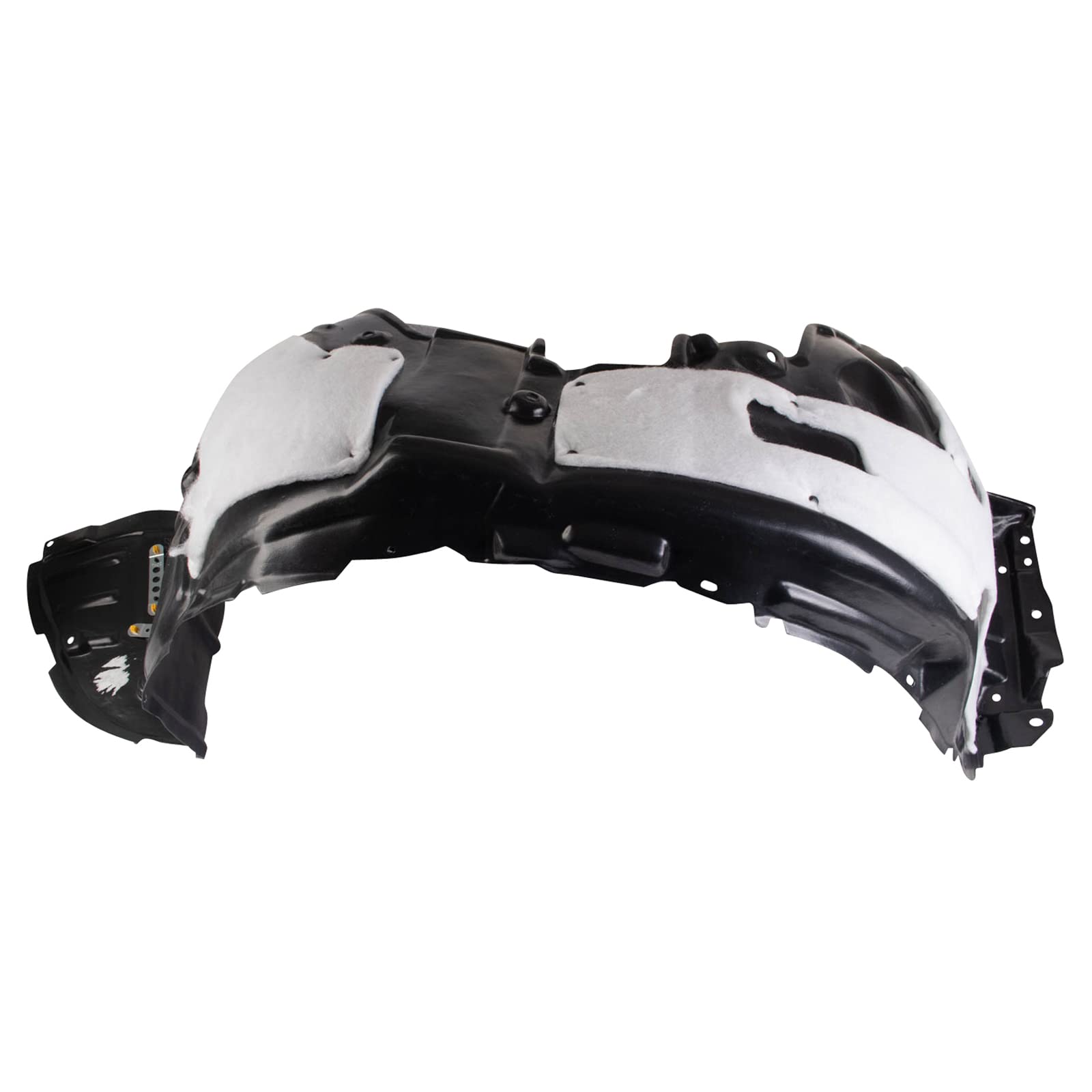 Trq Front Inner Fender Liner Set Compatible With 2013-2017 Lexus Ls460 Lx1248132 Lx1249132