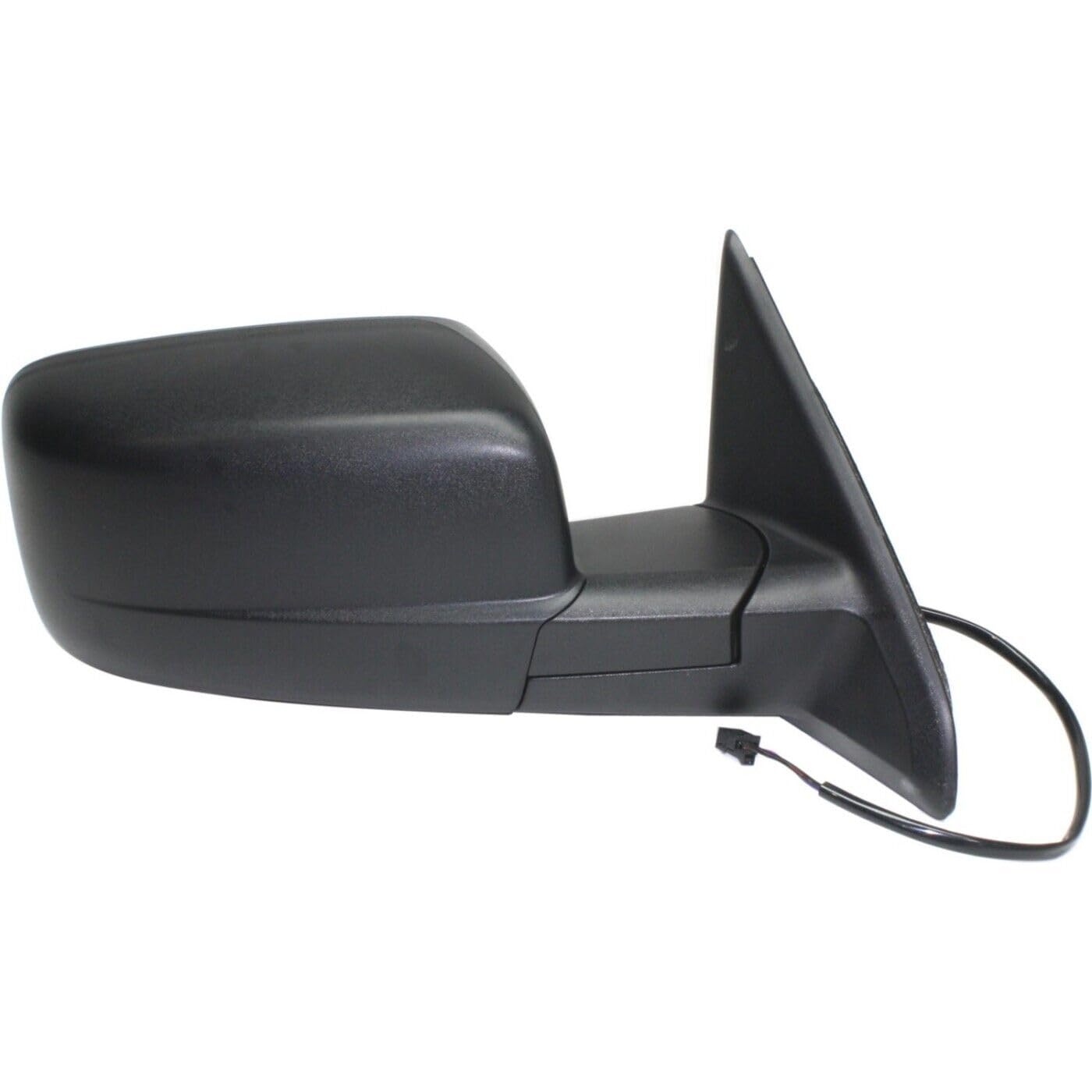 Fitrite Auto Parts New Right Side Power Door Mirror For 2014-2018 Ram 1500 Pickup, 2013-2018 Ram 2500 Pickup, 2019-2022 Ram 1500 Classic, Without Puddle Lamp, Without Turn Signal Ch1321354