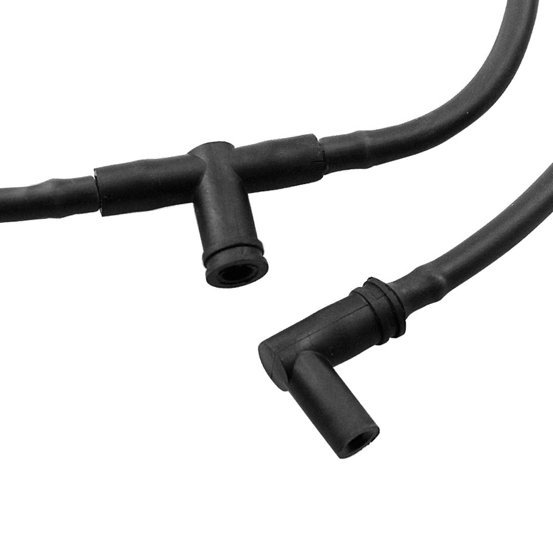 AMFRNE Ford Super Duty Windshield Washer Nozzle Hose Kit - Compatible with F250 F350 F450 2011-2016, Black, BC3Z-17K605-B + BC