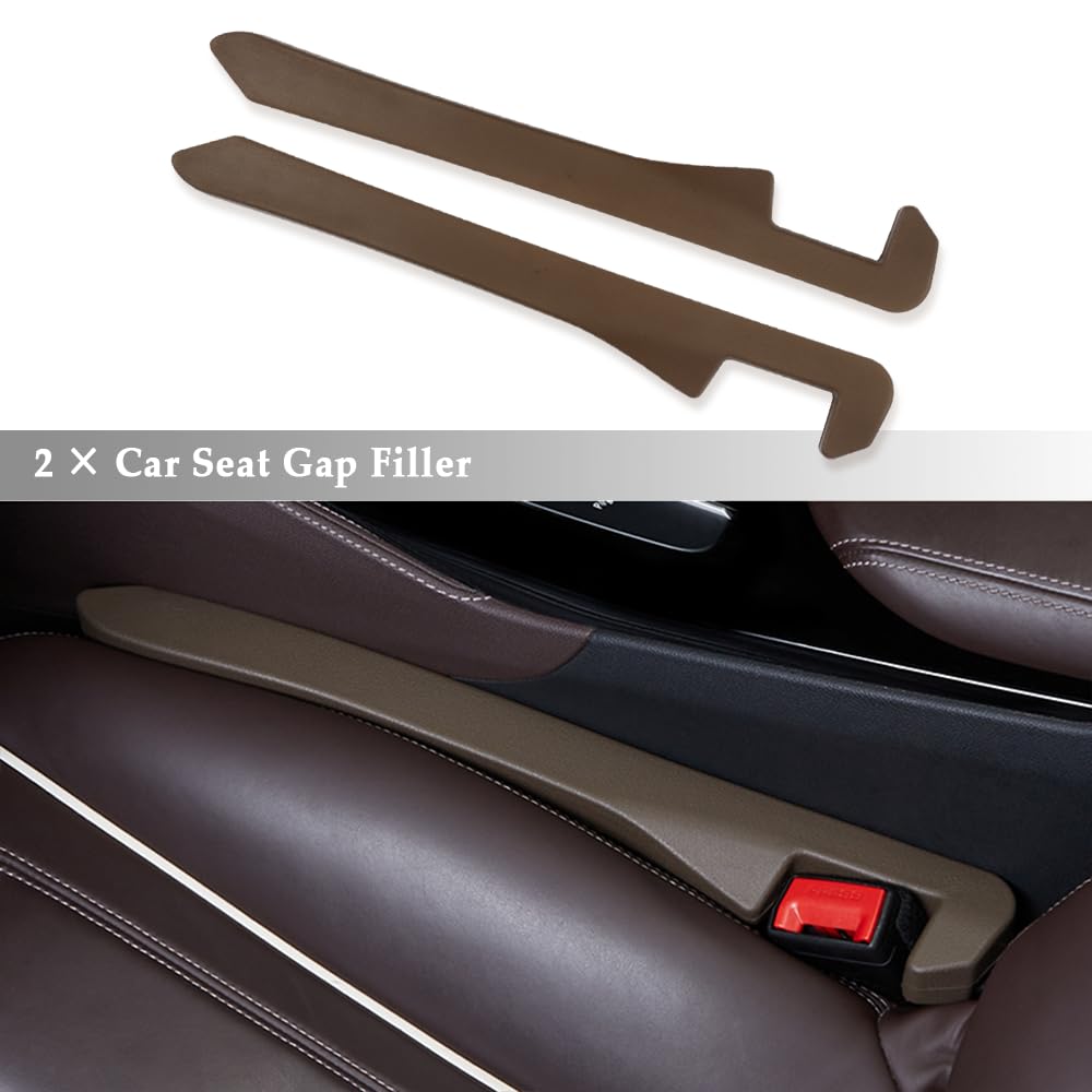 Ihotder Car Seat Gap Filler,Super Flexible Car Side Seat Gap Filler Car Accessories For Women & Men,Universal Ccar Organizer Bet