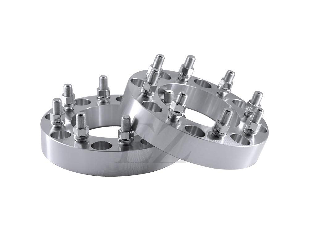 Ezaccessory 2 Billet Wheel Adapters 7X150 To 7X150 Thickness 1.5 Inch 14X1.5 Studs