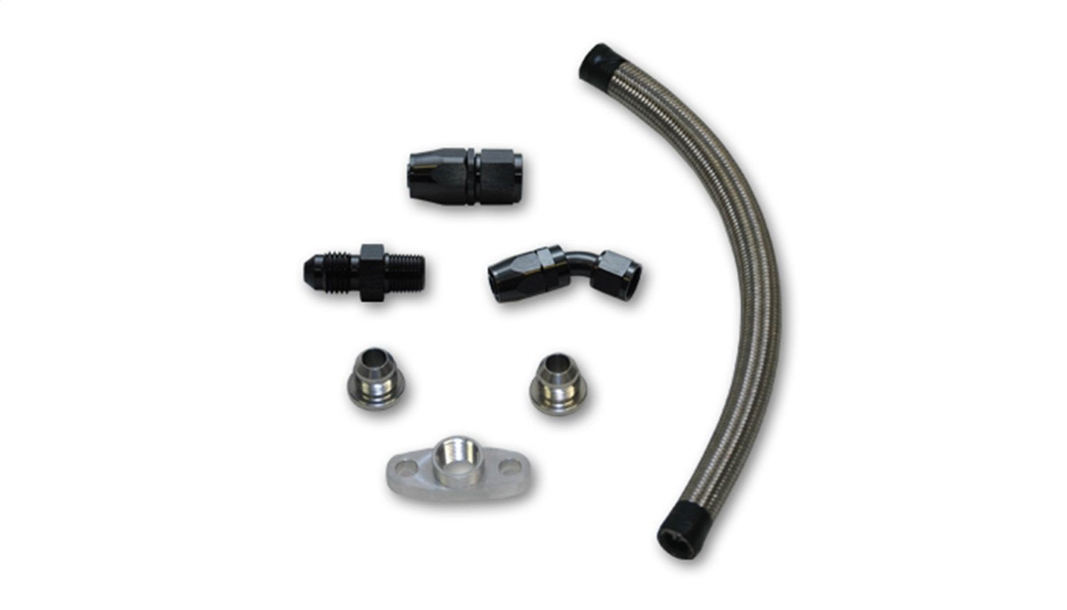Vibrant Performance Vibrant 10283 Universal Oil Drain Kit for Top Mount Turbo Setup