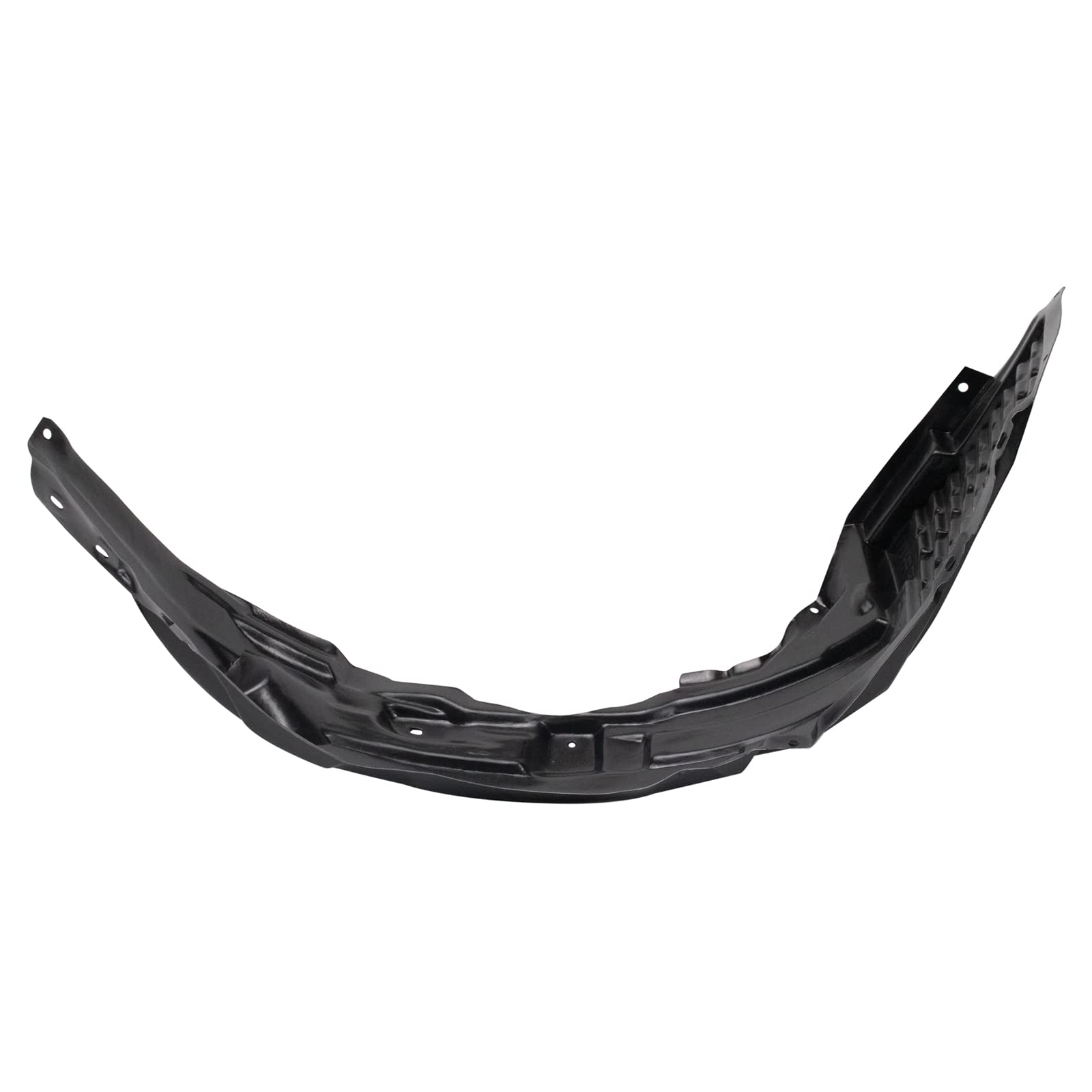 Trq Front Inner Fender Liner Set Compatible With 2010-2015 Mitsubishi Lancer Mi1248131 Mi1249123