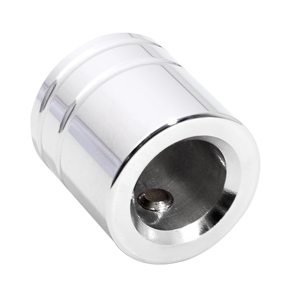 WOWTK Heel/Toe Shifter Shaft Cap Cover, Chrome, Metal, Fits Harley 1986-2017 FL Softail, 1988-2025 Touring, Model TK-G-0191