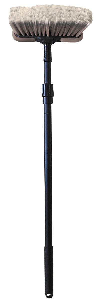 Carrand 93063 Deluxe Car Wash 8 Dip Brush with Bumper and 27-48 Extension Handle , Black