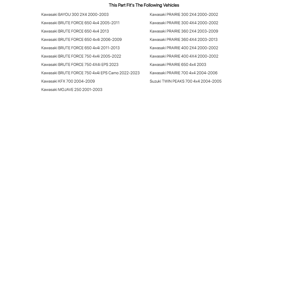 Motion Pro Brake Lever Polished For Kawasaki Brute Force 750 4X4I 2005-2017