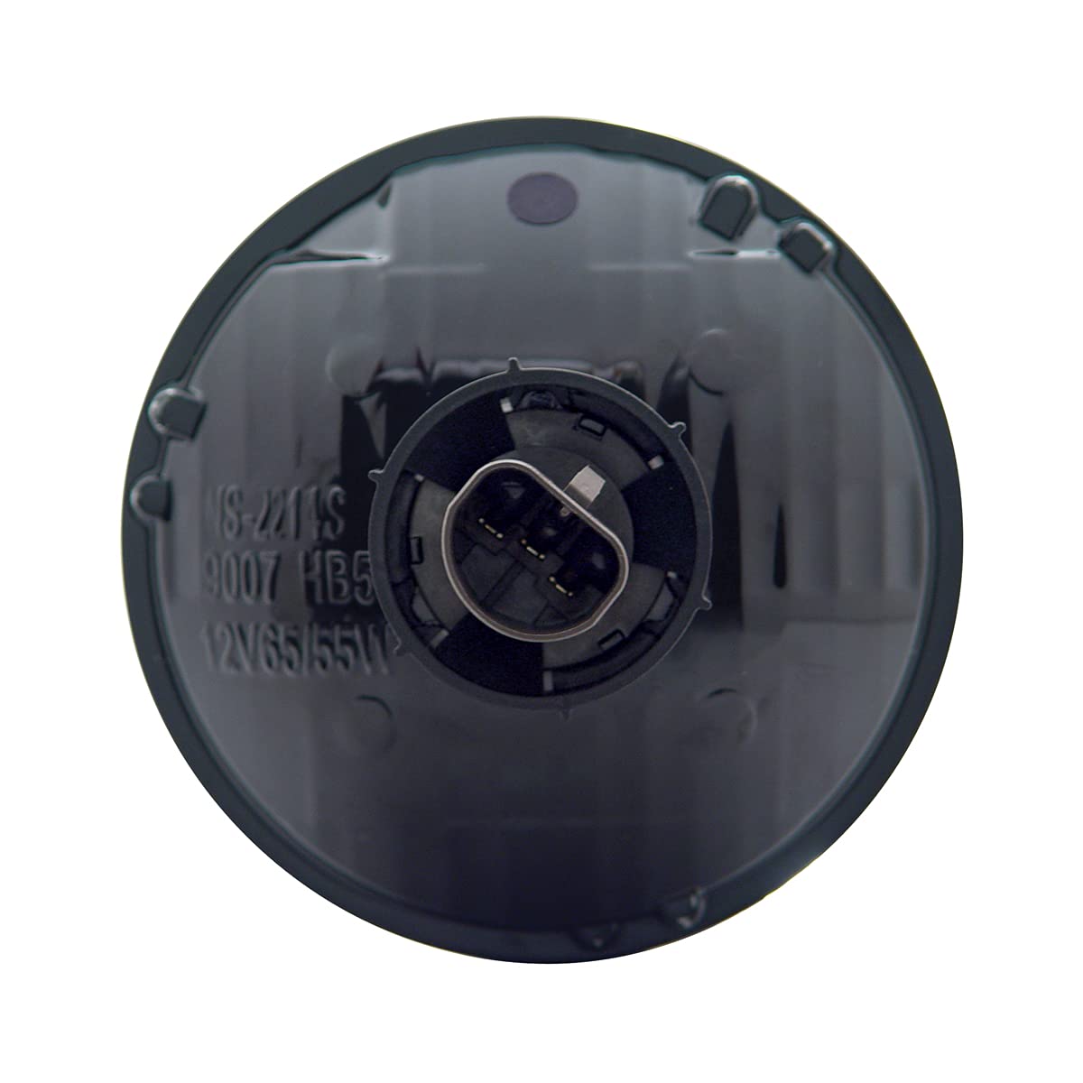 United Pacific 31386 Ultralit 5-3/4    Crystal Clear Glass Lens Headlight, Reinforced Reflector, Rugged Anti-Vibration, 12V, Dot