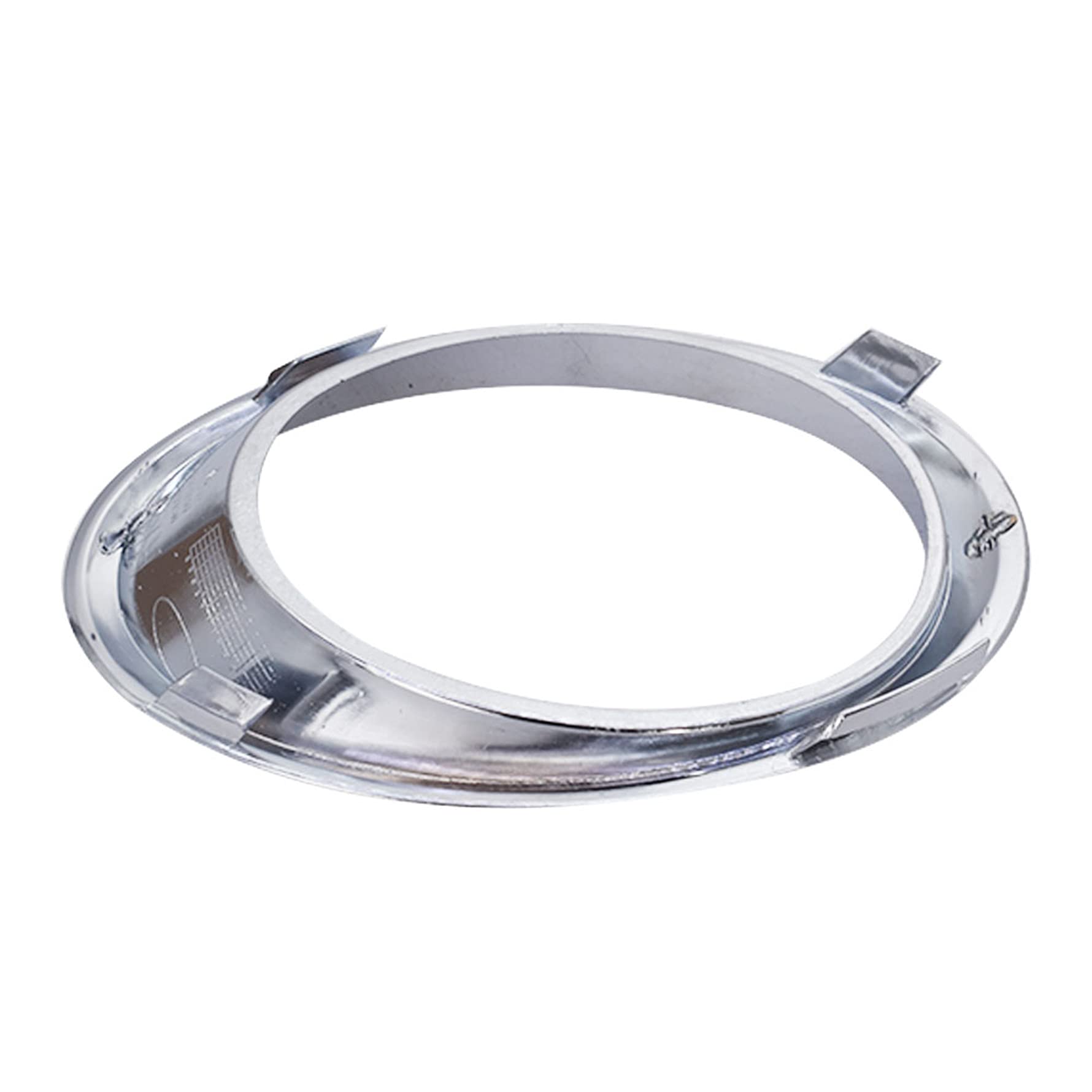 1-Pack Left Side Fog Light Bezel Chrome Trim Ring Replacement for 2013-2016 Fusion Driver Side DS7Z-17E811-AA DS7Z17E811AA