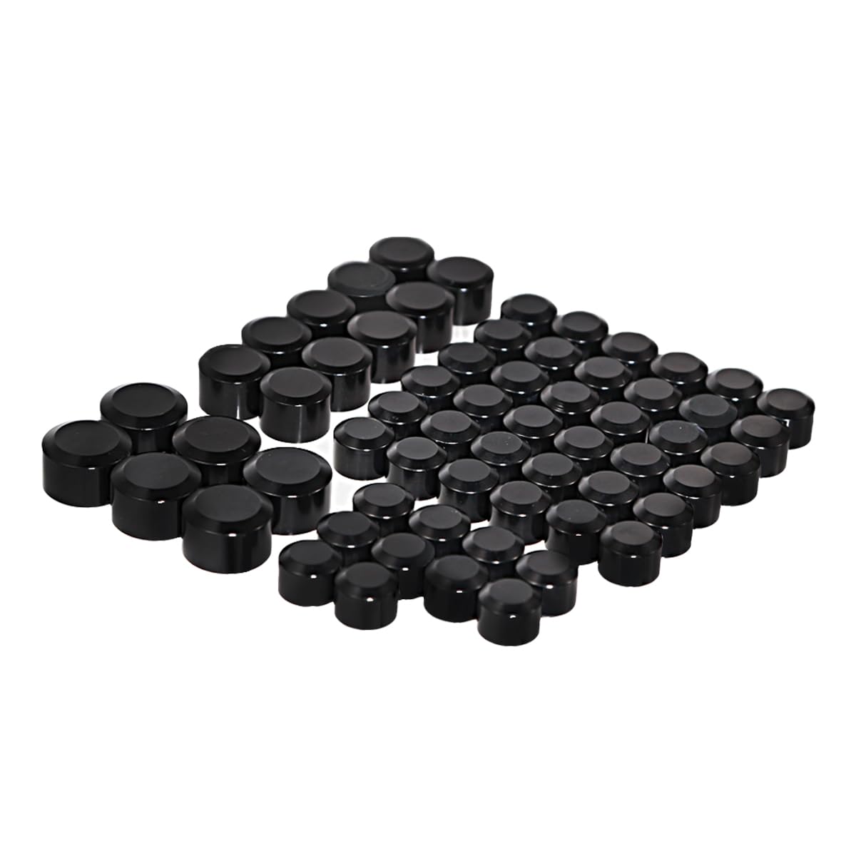 Motorcycle Bolt Covers Head Bolt Toppers Caps Black Kit for Harley 2017-2023 Touring Road King Street Glide Road Glide 2018-2023