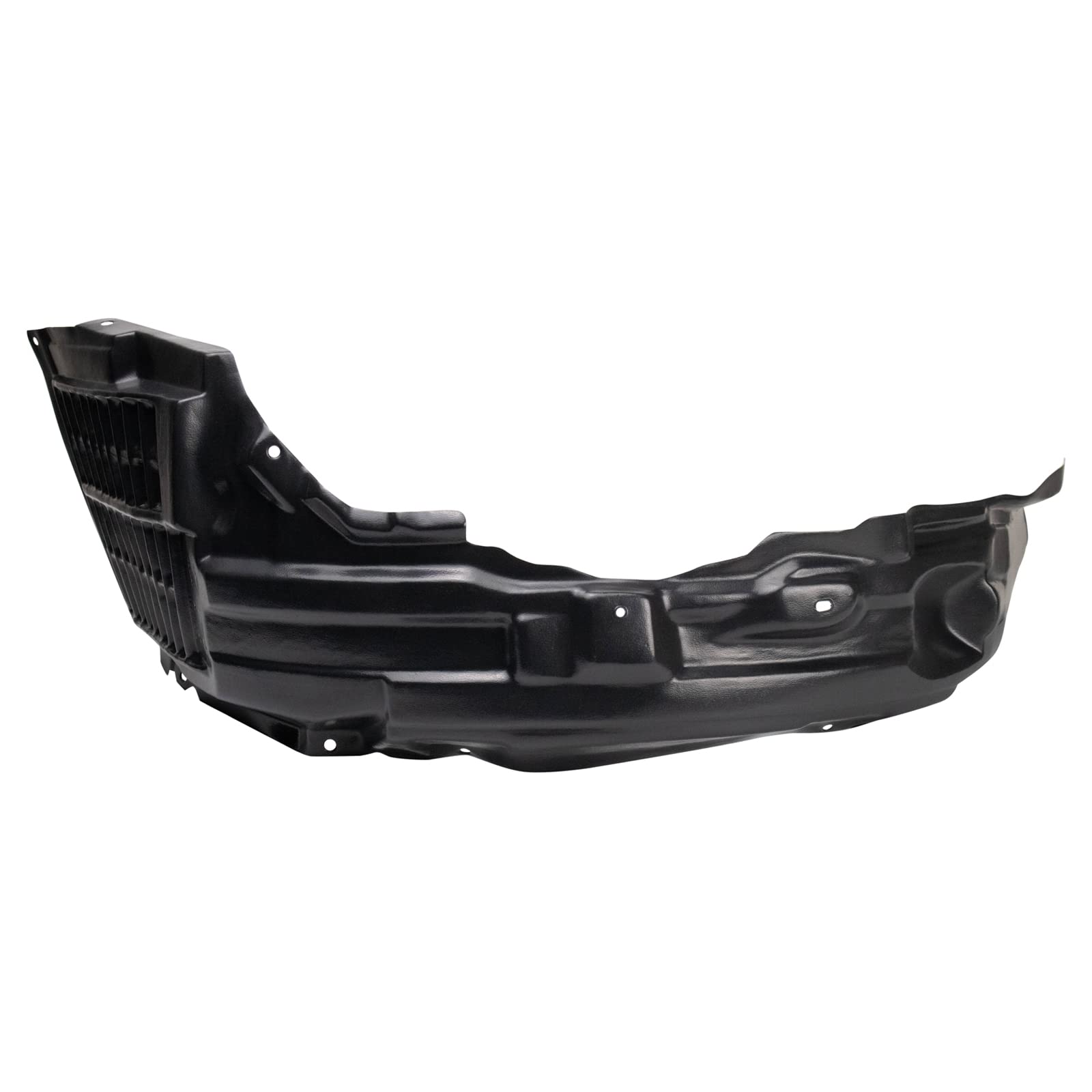 Trq Front Inner Fender Liner Set Compatible With 2010-2015 Mitsubishi Lancer Mi1248131 Mi1249123