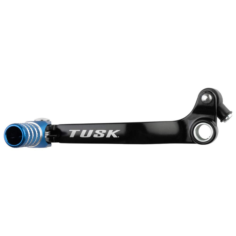 TUSK Folding Shift Lever Black/Blue Tip for Yamaha TTR