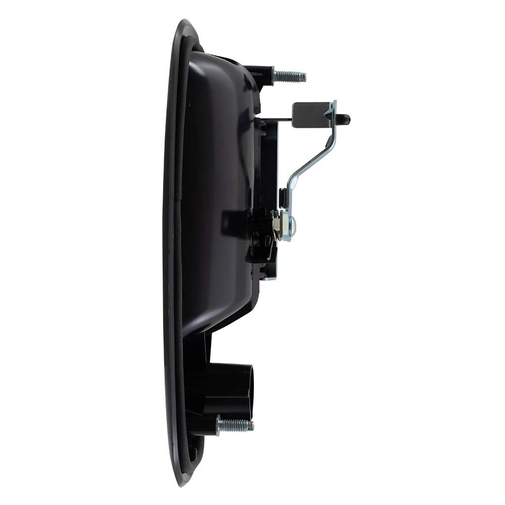 Brock Aftermarket Replacement Front Passenger Right Outside Door Handle Textured Black Compatible With 1996-2022 Chevy Express