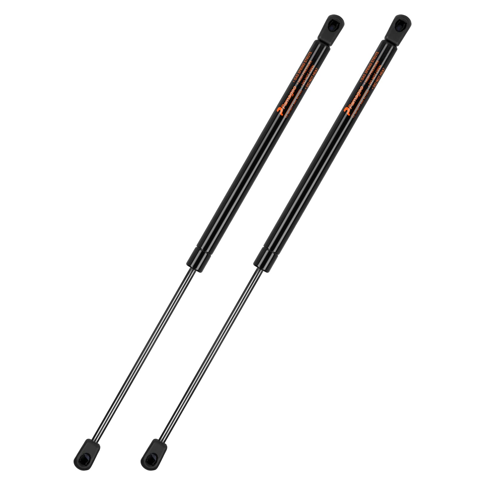 Pamagoo Replacement C16-08568 C1608568 20 Inch Gas Strut, Set Of 2, Support Force 20 Lbs Per Prop, For Rv Door, Camper Rear Window Lift Support, Cargo Door [No Ball Stud]