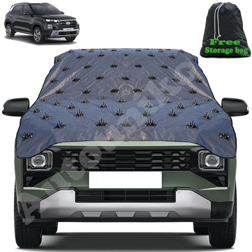 Autouniko Complete Protection Spike Car Cover For Hyundai Creta 100% Protection From Street Dogs,Monkeys & Pets, Also Compatible