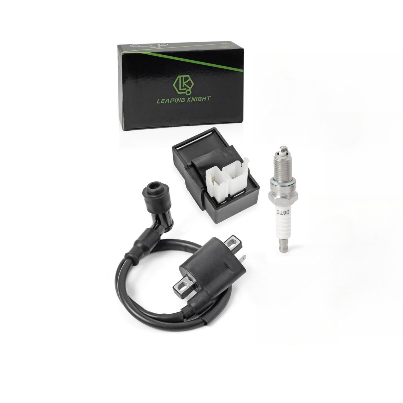 Ignition Coil 6 Pin Cdi Sparking Plug Kit For Cg 125Cc 150Cc 200Cc 250Cc Engine Chinese Atv Quad Vertical Engine Dirt Bike