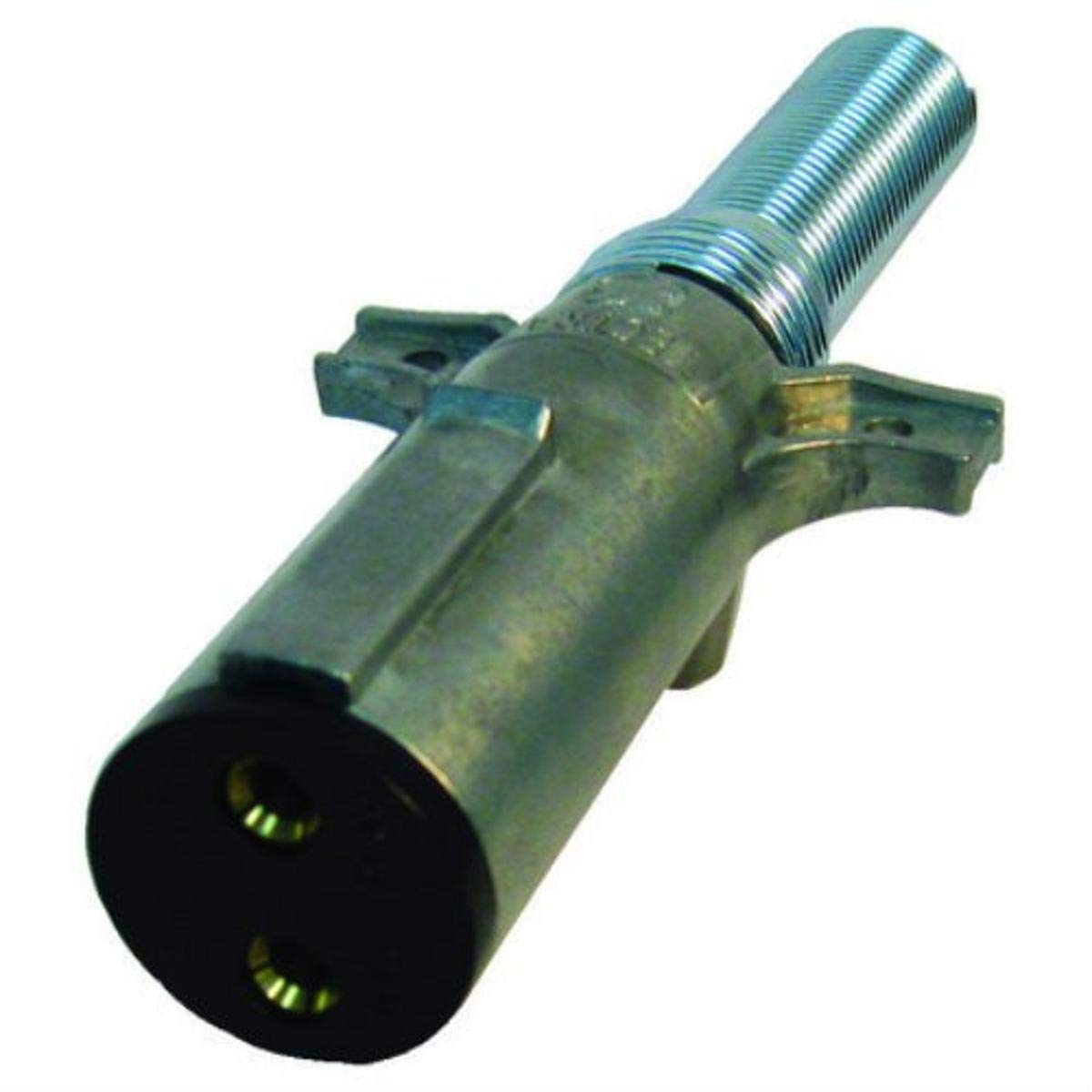 Tectran 670-27Sg Vertical Dual Pole Plug (Socket Tarp Systems Connector, Vertical Plug Assembly With Spring Guard Crimp Terminat