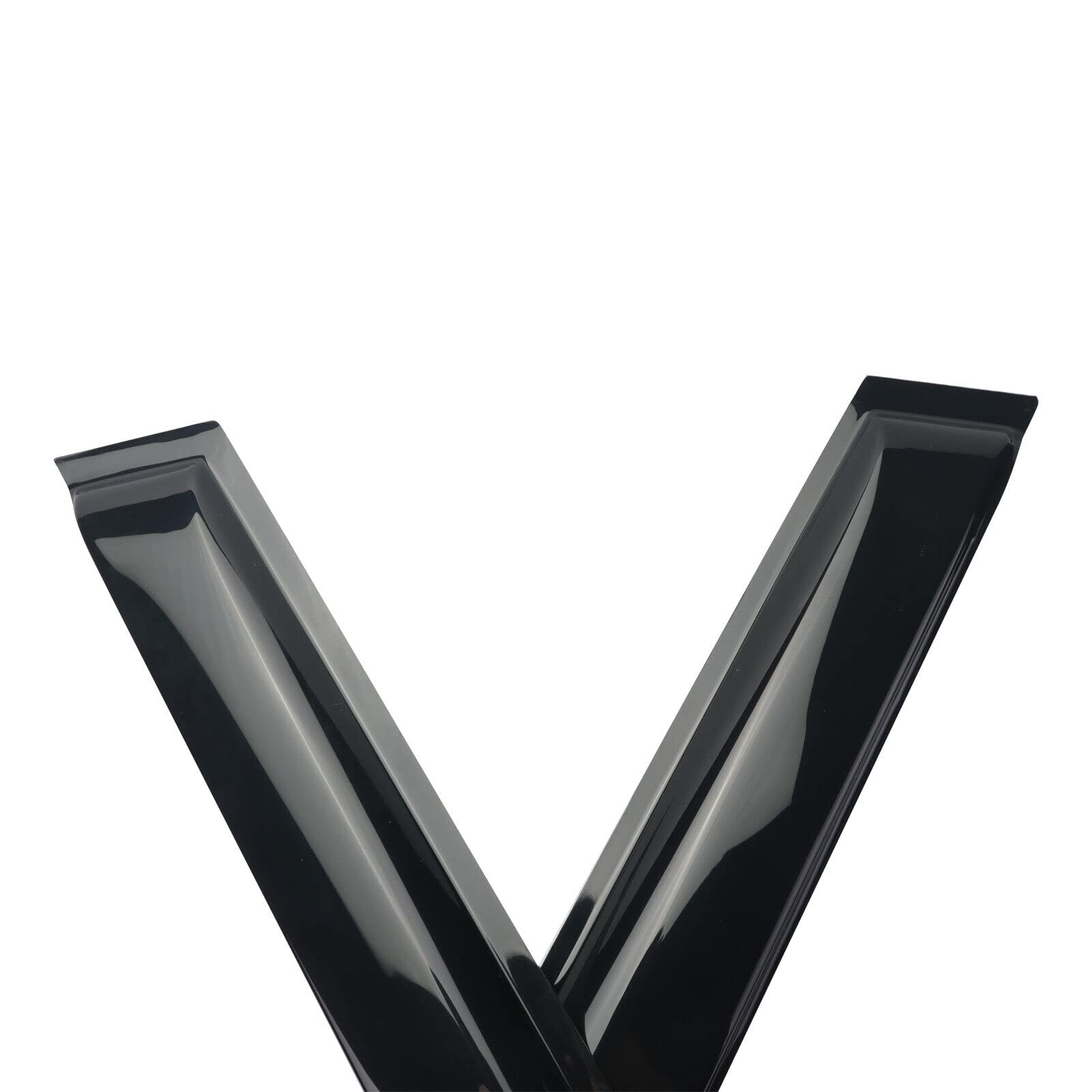 Sontian Rain Guards Tape-On Window Deflectors For 2021-2023 Chevy Trailblazer Vent Visors Sun Visors Black 4Pcs Wind Vent Visors