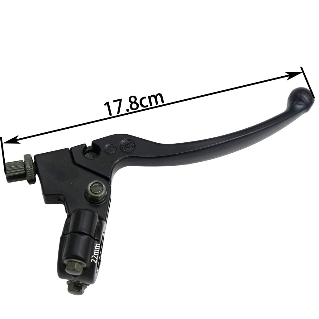Cncmotok Left Right 7/8' 22Mm Clutch Brake Handle Levers Perch Compatible With Honda Xr80 Xr100 Crf70 Crf80 Crf100 Pit Dirt Motor Bike Motocross