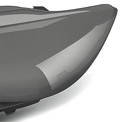 Gt Styling Gt0768X Carbon Fiber Look Headlight Cover 2Pc Fits 2019-2021 Ram 1500 Big Horn