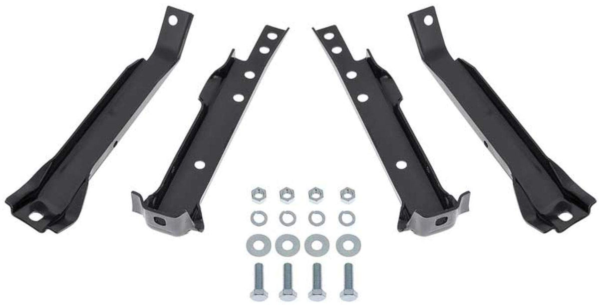 Oer Rear Bumper Bracket Set 1967-1972 Gm And Chevy Fleetside Pickup Truck