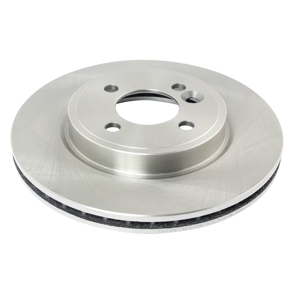 Trq Front Brake Rotors Set Vented Compatible With 2002-2006 Mini Cooper