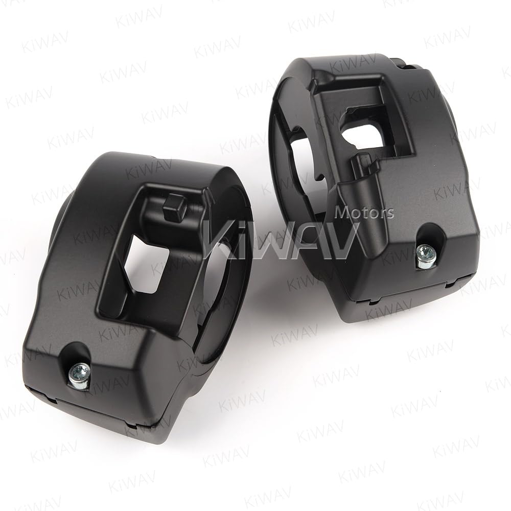 Kiwav Black Switch Housing Kit Compatible For Harley Touring 14-18 Flhtcui Flhtk Flhx Flhxs,15-16 Flhtcul,15-18 Flhtkl,17-18 Flhr