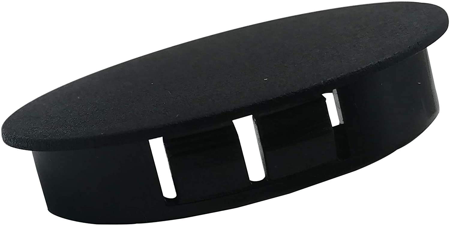 XVRTJ Parts Shop Black 52mm (2 1/16'') Hole Cover Plug for use with auto Gauge Holder (2 Pack)