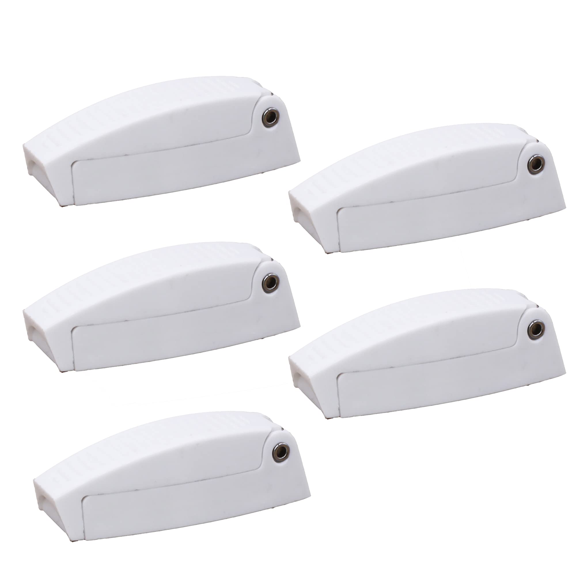 X-Haibei 5 Pack RV Baggage Door Catch Camper Trailer Storage Door Latch Hook Door Holders Travel Room