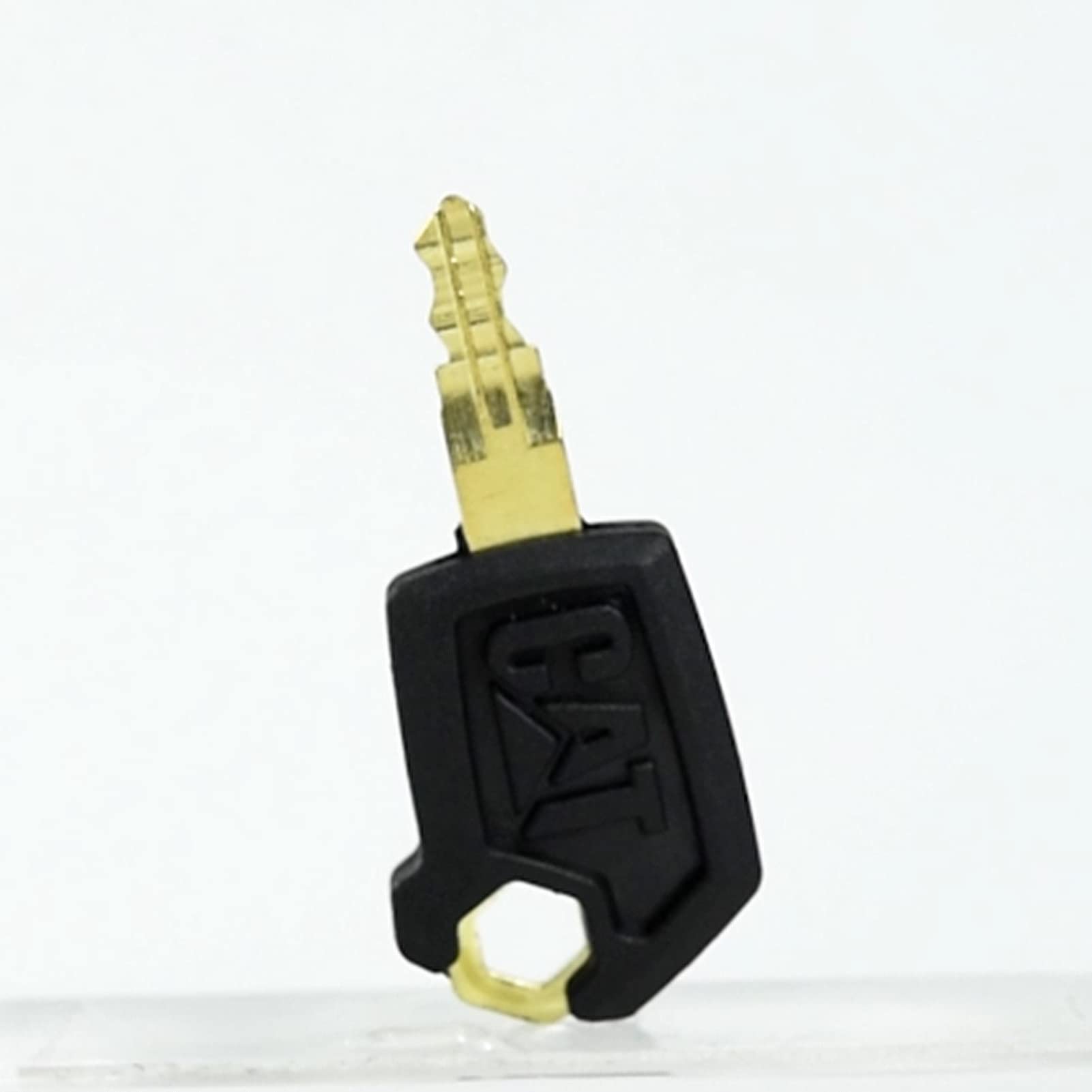 Yasashii 10 PCS CAT Loaders Excavators Ignition Keys with Key Chains #5P8500 - Heavy Equipment Accessories, A-10 Count